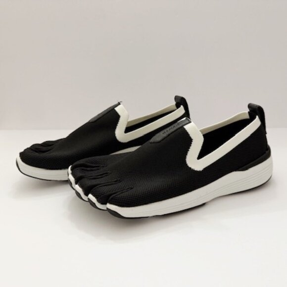 Peluva Men's Miami Casual Loafer Barefoot Minimalist Shoes Black/White 11 - Picture 1 of 11